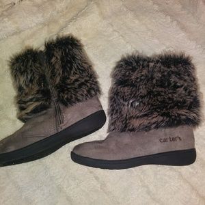 Carter's Girl's Winter Fur Boots